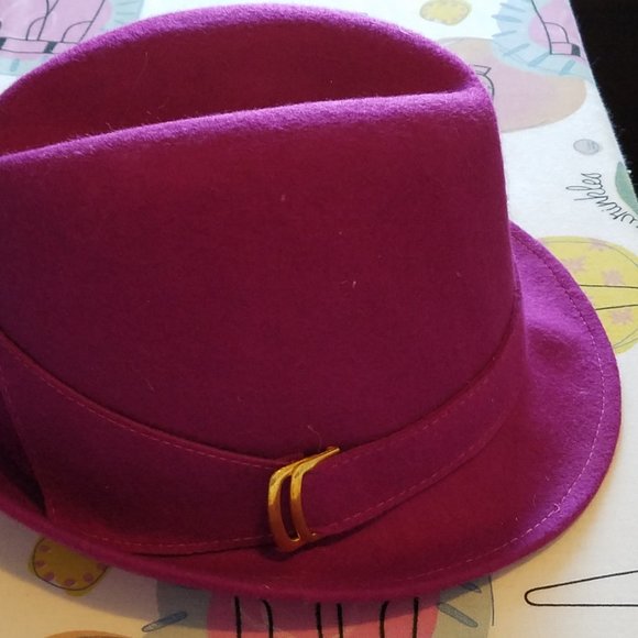 Fancy, very modern Hat Fedora. (NWOT) main image 4